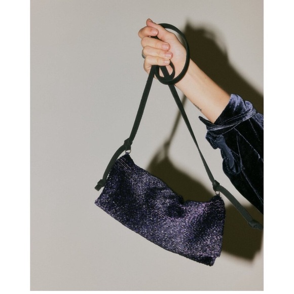 FREE PEOPLE PLUS ONE EMBELLISHED CROSSBODY BAG NWT 🔥 SALE 🔥 - Picture 5 of 8